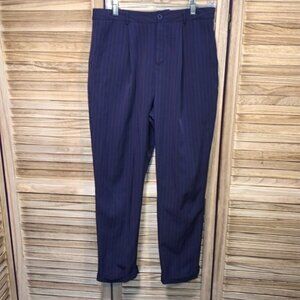 Forever 21 Pants Blue Red Stripe L